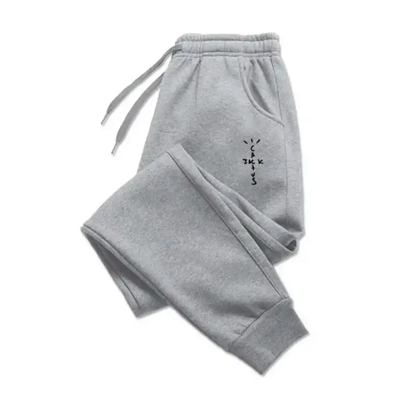 Штаны для бега с буквенным принтом лидер продаж 2024 осенние мужские штаны фитнеса