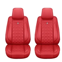 high quality coverage latest black car seat cover suitable for most models breathable leather car seat cove full set universal