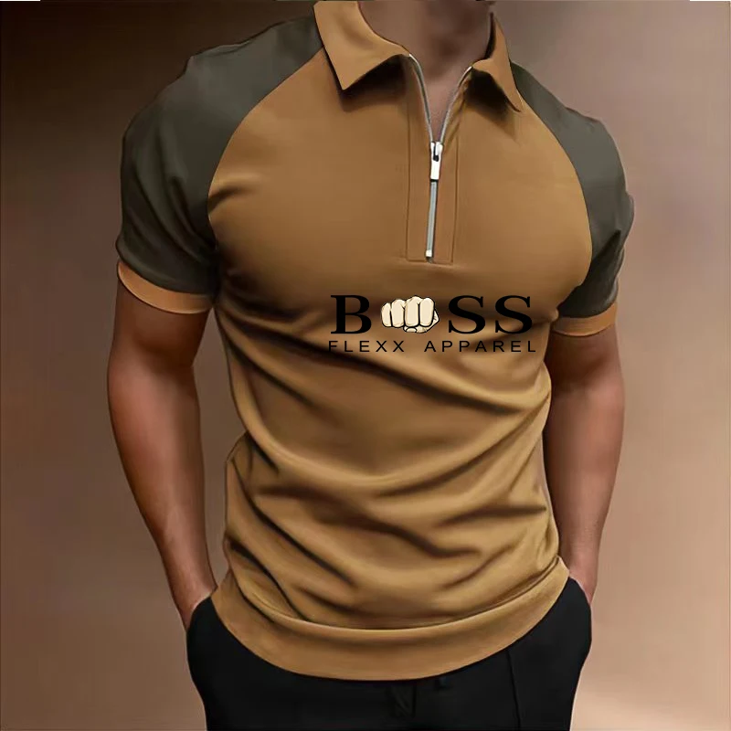 Лидер продаж 2022 полосатые рубашки-поло пляжные повседневные деловые