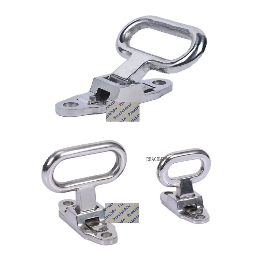 

304 Cast Stainless Steel Wall Mount Folding Mast Step Pedal Marine Boat Camper Trailer RV.