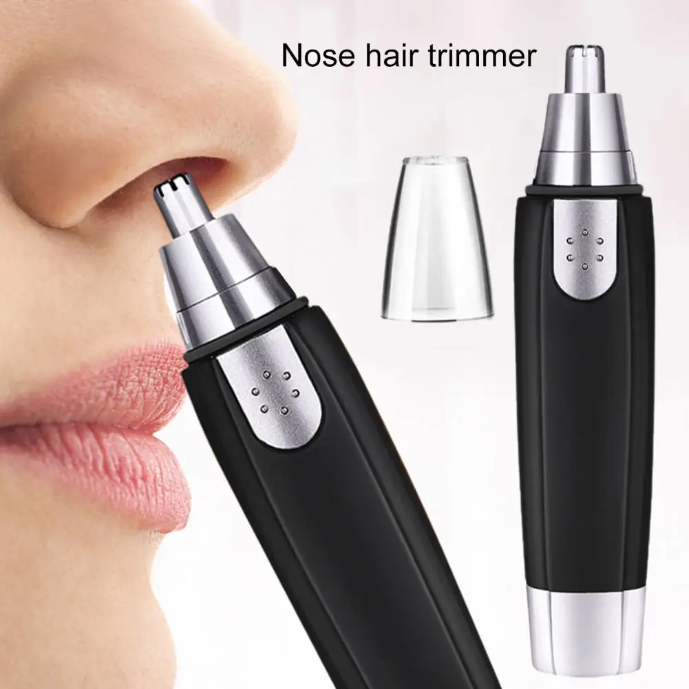 Nose Hair Trimmer Washable Cutter Head 360 Degree Rotate Mute Grooming Professional Eyebrow Face Hair Trimmer for Men Women