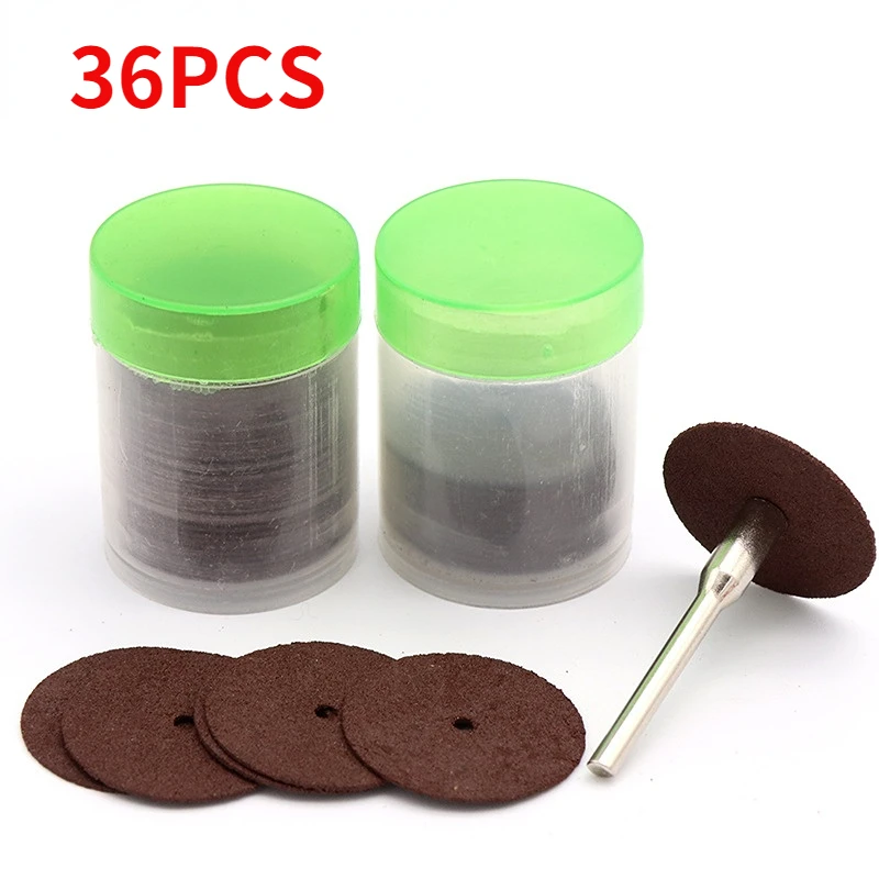 

36pcs Mini Drill Cutting Disc Saw Blade Grinding Wheel Dremel Rotary Tool Abrasive Tools for Rotary Tool Woodworking Tools
