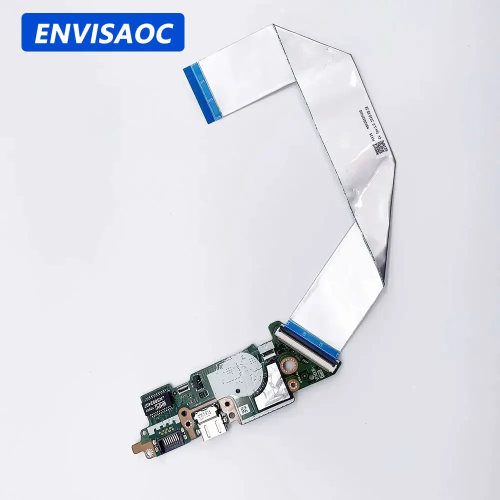 Фото Кард-ридер USB RJ45 для ноутбуков Lenovo ThinkBook 14 15 G2 G3 Gen 2 Gen 3 ITL ALC ARE K4E-IAP, плата с портами и кабелем LS-K056P №1