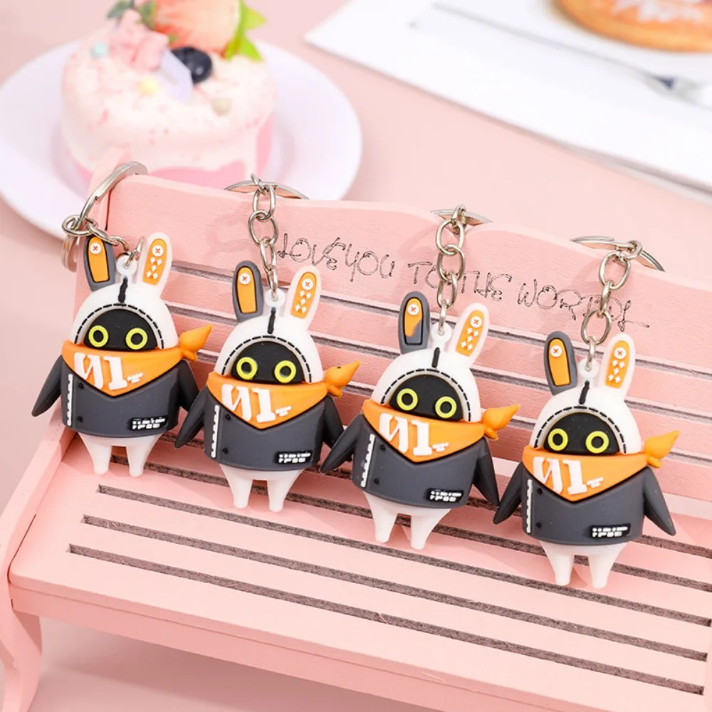 Брелок для ключей Game Zenless Zone Zero The Bangboo милые мультяшные аксессуары мягкая резина