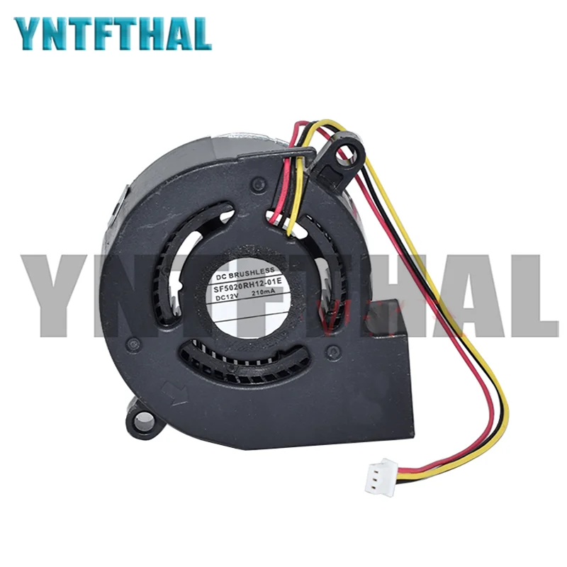 Для Toshiba SF5020RH12-01E 50x50x20 мм 12 в 210 мА, конвертерный вентилятор для проектора, 3-контактный охлаждающий вентилятор, охлаждающий вентилятор для процессора, радиатор-вентилятор