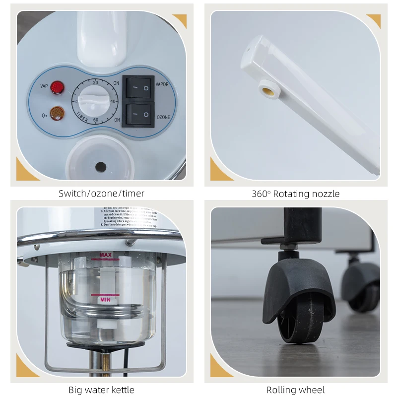 Горячий отпариватель для лица спрей увлажняющий крем испаритель машина глубокой