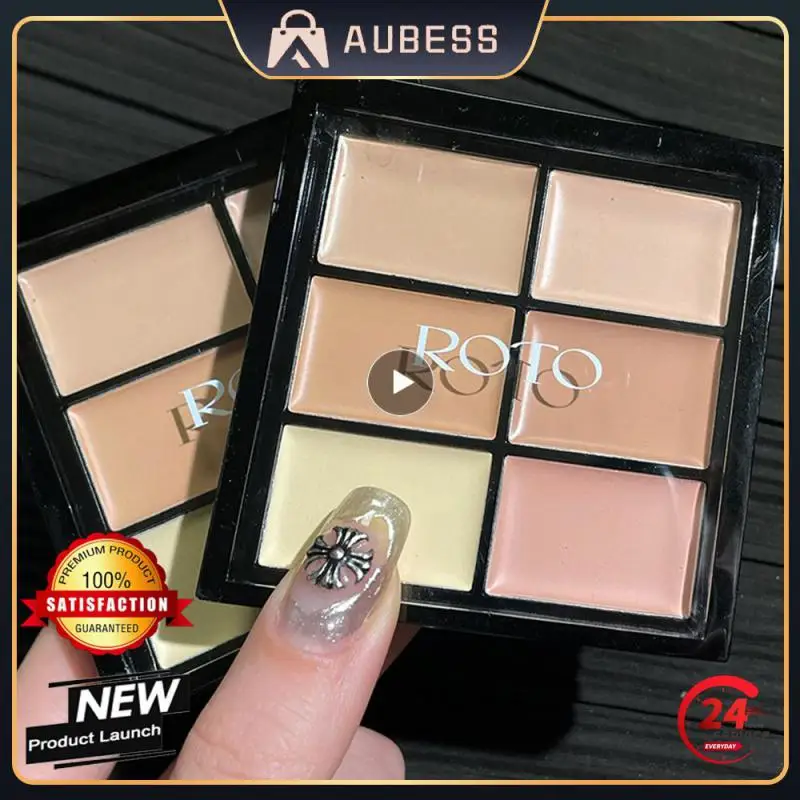 

Grooming Tray For Beginners Spot Trimming Concealer 6g Six Colors Contouring Palette Six Color Concealer Palette Makeup Shadow
