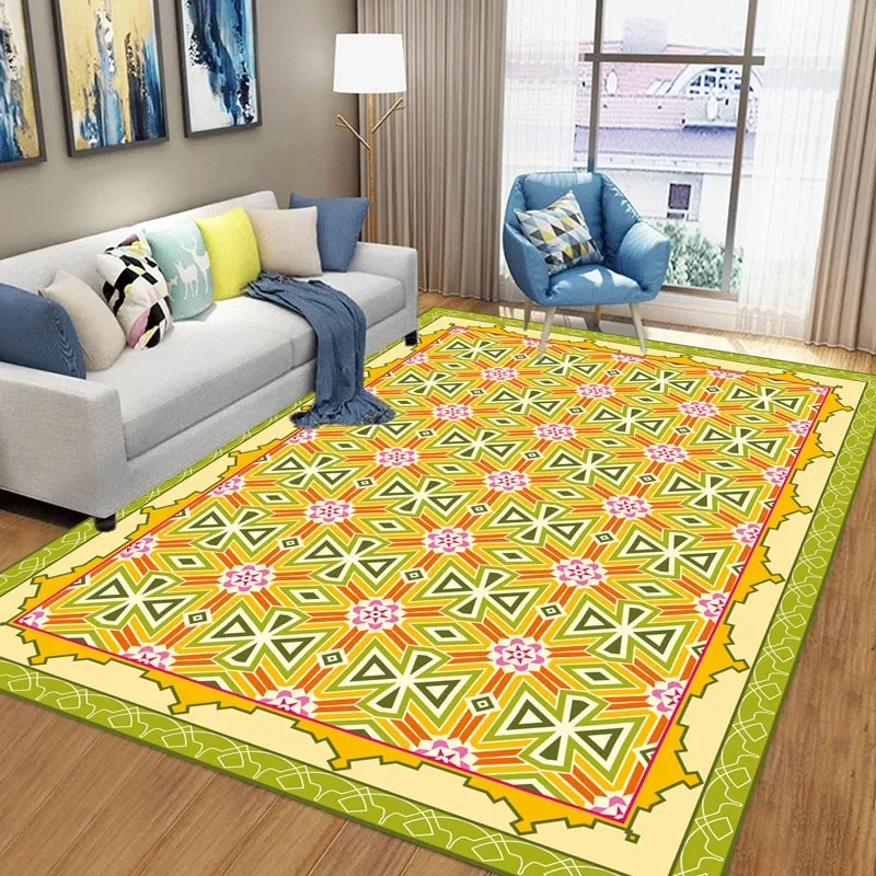 Cross Of Autumn Anti Slip Carpet Rug Living Room Bedroom Floor Protect