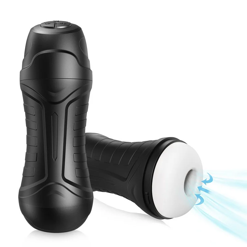 Automatic Negative Pressure Sucking Vibration Aircraft Cup Real Clip Sucking Male Masturbator Adult Products