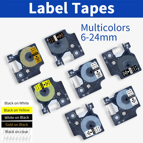 Кассета для Этикеток DYMO D1, 6/9/12 мм, для LabelManager 45013 45010 45013 40910 P