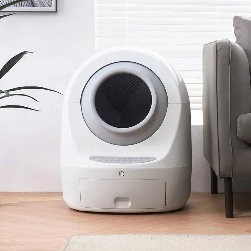 Умный Большой Контейнер для кошачьего туалета самоочищающийся бокс с