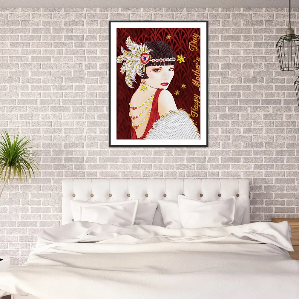 Необычная Алмазная мозаика Детский набор для великолепной леди искусство