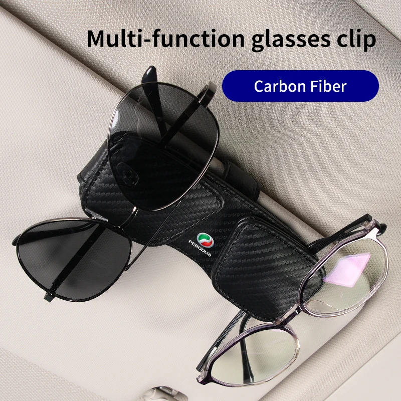 Магнитный автомобильный козырек держатель для очков кожаный органайзер карт