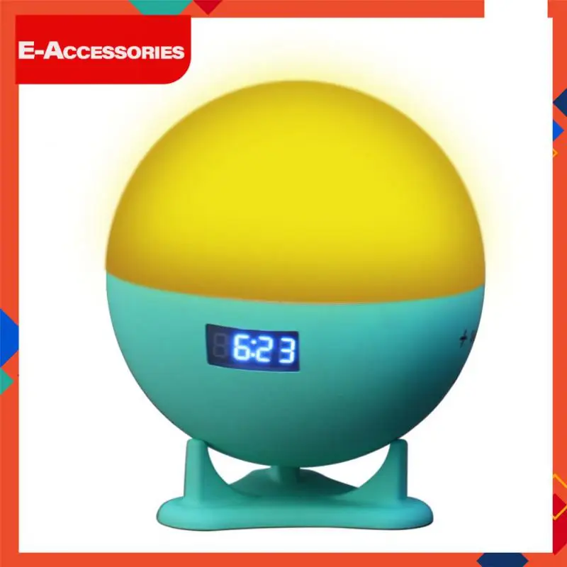 

Сенсорная лампа Tuya 100-240 в, умные прикроватные часы с Wi-Fi для детского и детского сна, 16 цветов, музыкальная маленькая подсветка для детской ко...