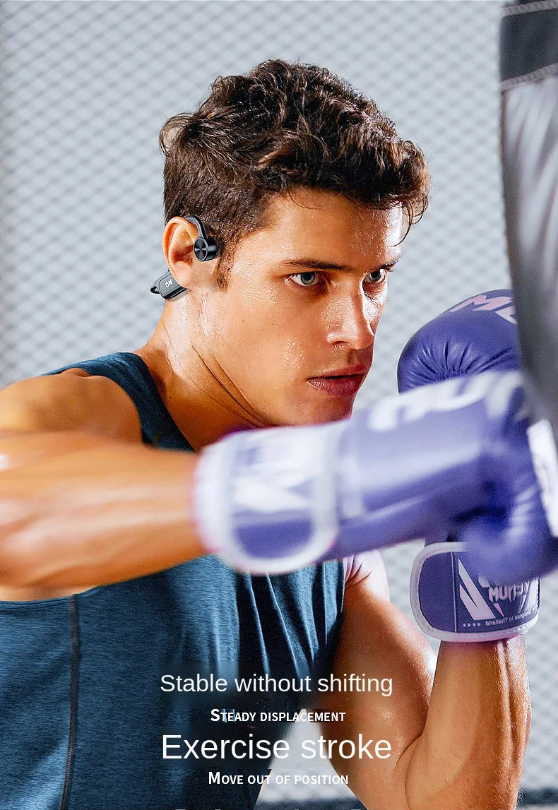 Наушники с костной проводимостью беспроводные наушники Bluetooth 5 1 спортивные