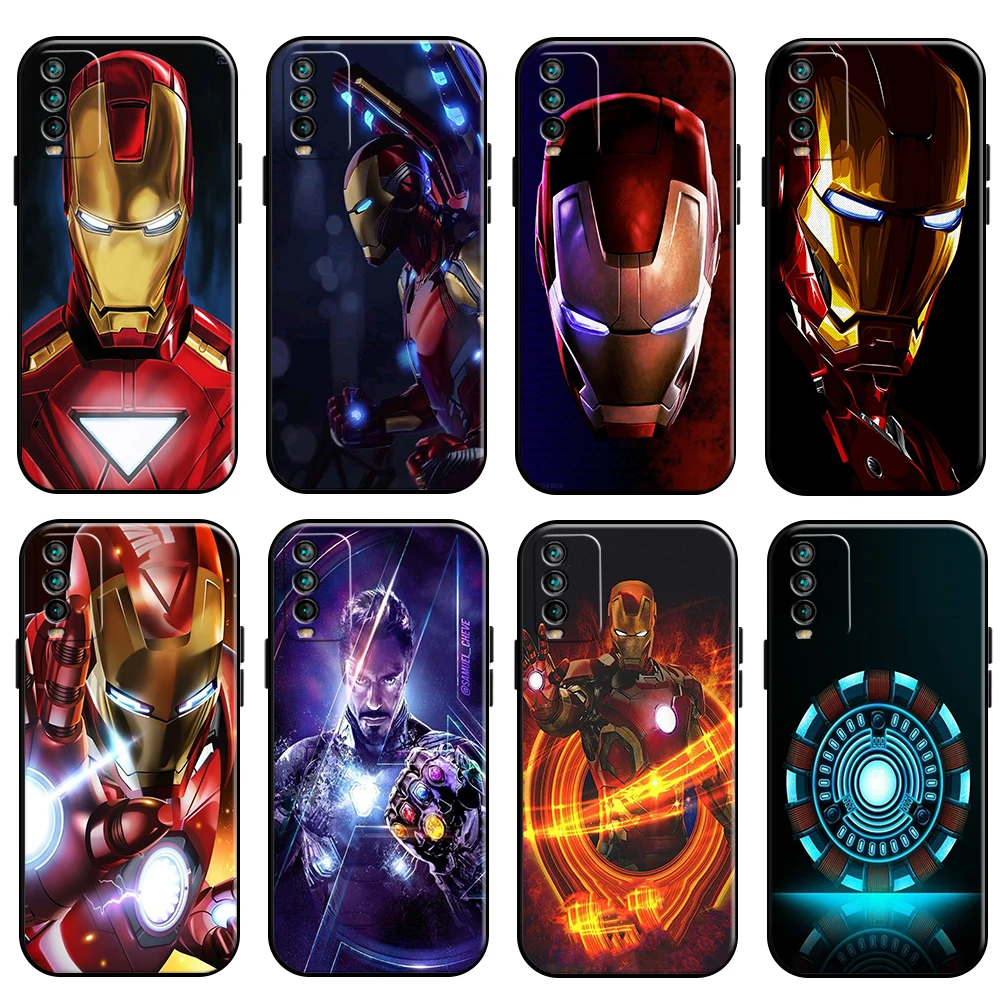 

Marvel Iron Man Phone Case For Xiaomi Redmi Note 11 11S 11T 10 10S 10T 9 9S 5G Redmi 10 9 9T 9A 9C Carcasa Soft Coque