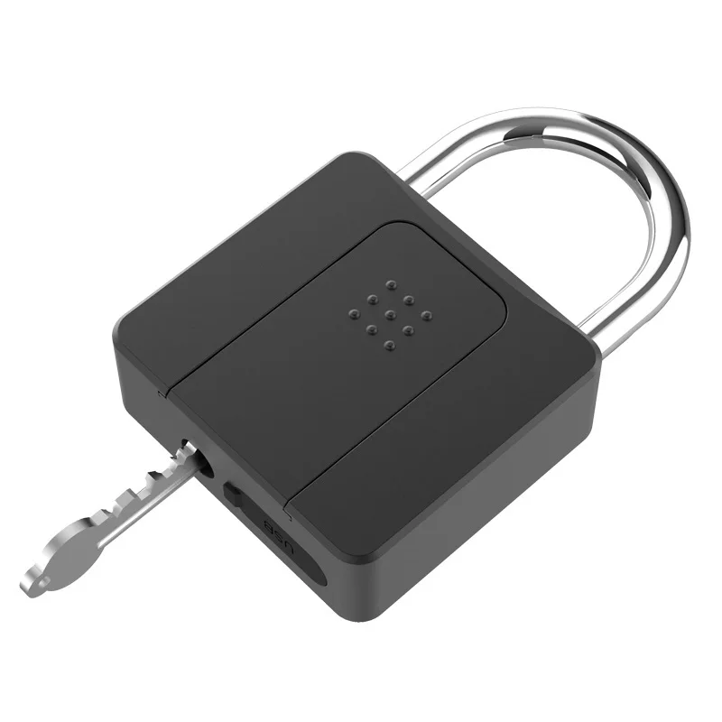 

KENRONE Smart Combination Fingerprint Padlock IPX7 Waterproof Anti-Theft Door Lock Fingerprint Unlock with Keys