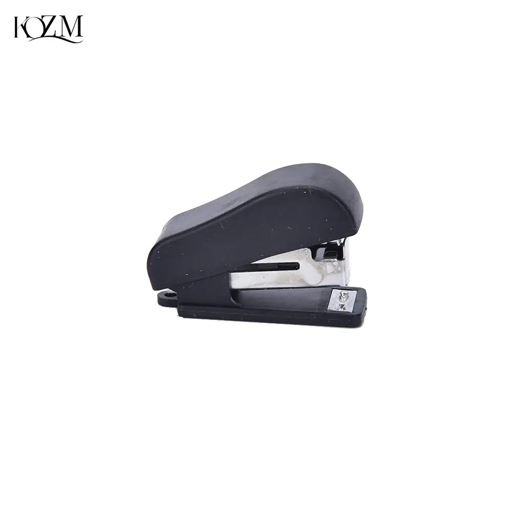 

Пластиковый мини-степлер, набор канцелярских принадлежностей, милый степлер для бумаги, Офисная мини-папка для кортера, с 50 шт. скобами, аксессуары