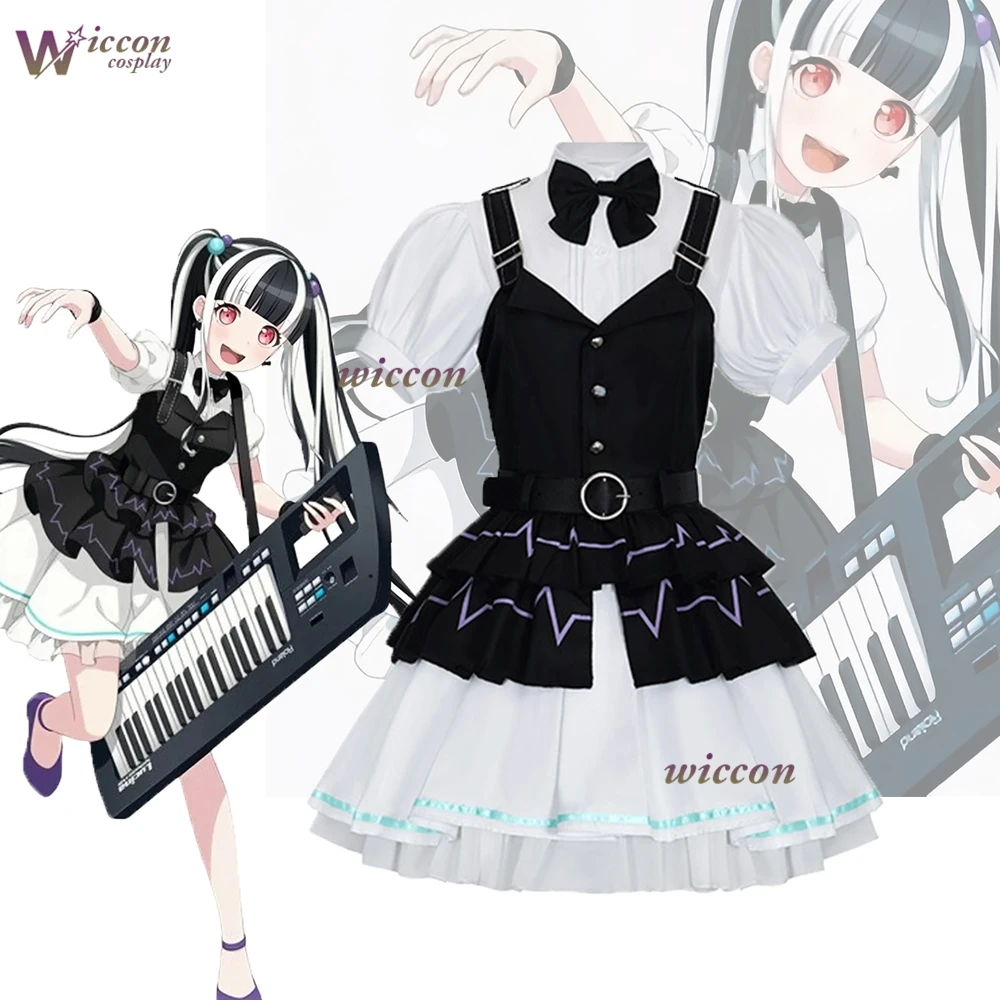 Фото Костюм для косплея WonkaCos BanGDream PAREO к 10-летию: Нюбара Рейона, игровой костюм, женское платье, костюм для Хэллоуина №2