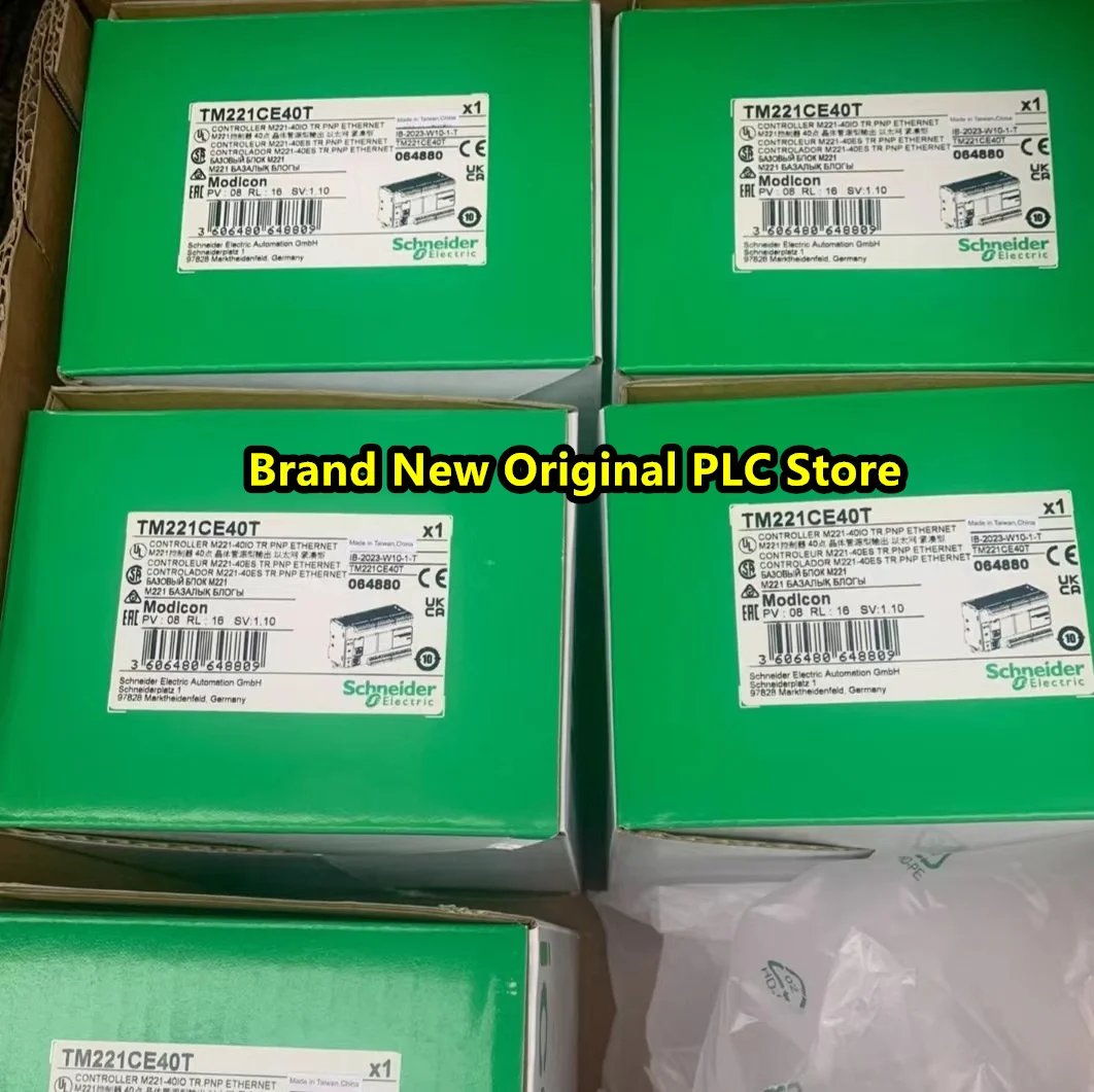 Новый TM221CE40T TM3AI4 TM3AI8 TM221CE16T HMIGXU5512 TM241CE40T