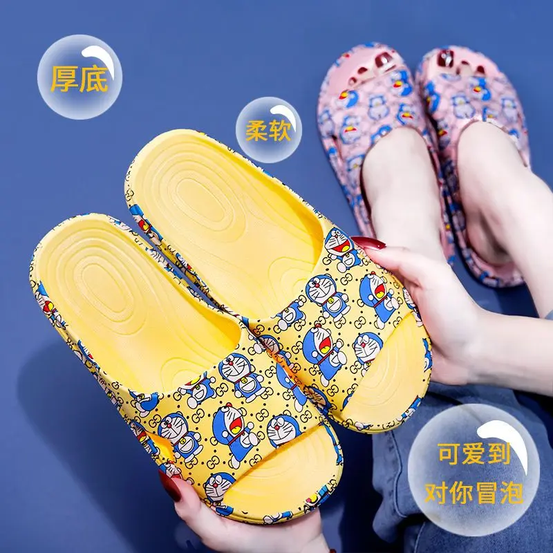 Тапочки Miniso Snoopy на платформе для мужчин и женщин цветные комнатные тапочки