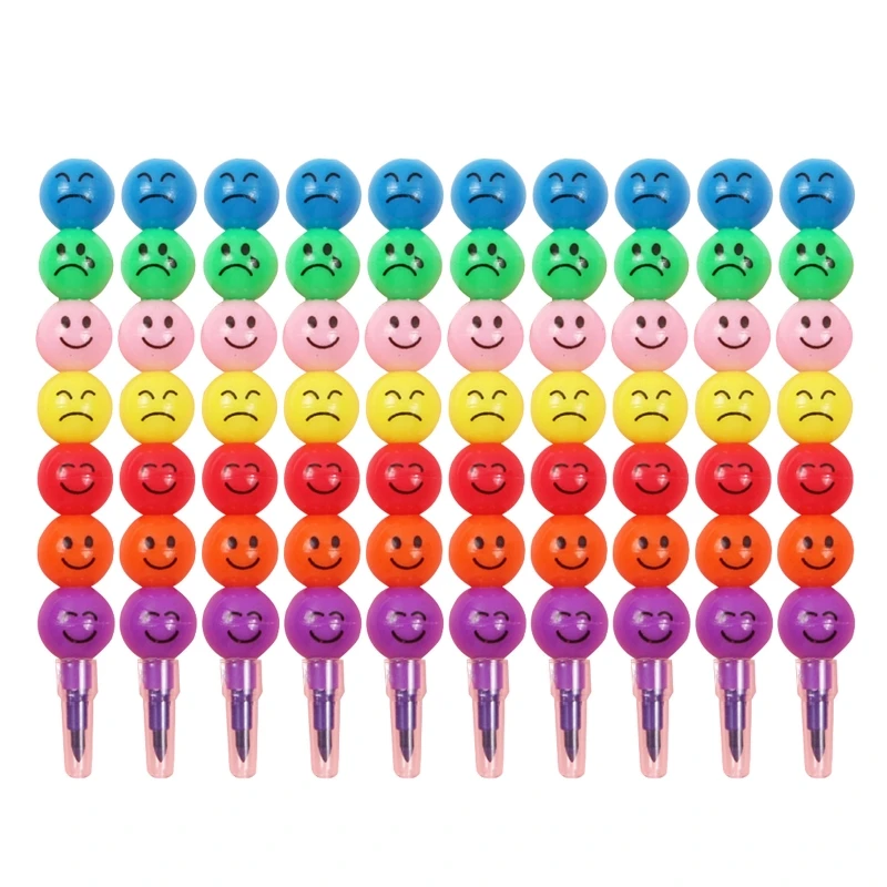 

57EC DIY Graffiti Cartoon Cute Kid Drawing Set Vibrant Colors Can Be Disassembled and Assembled School Kindergarten Supplies