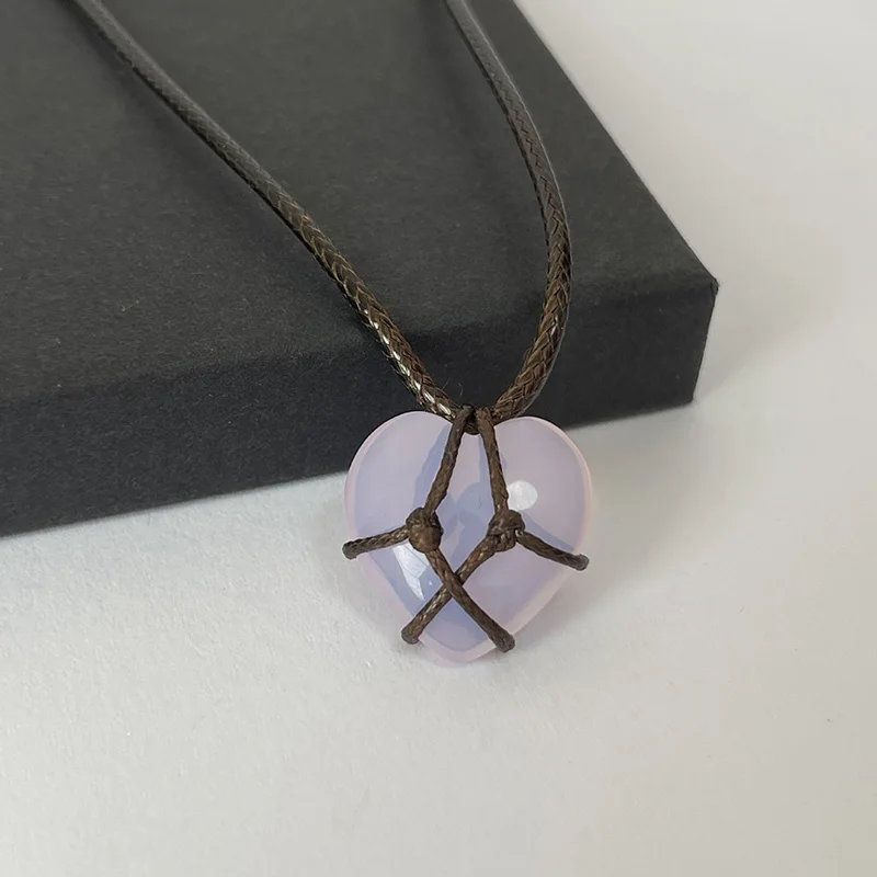 Романтическое ожерелье с подвеской в виде алмазного замка безупречное украшение