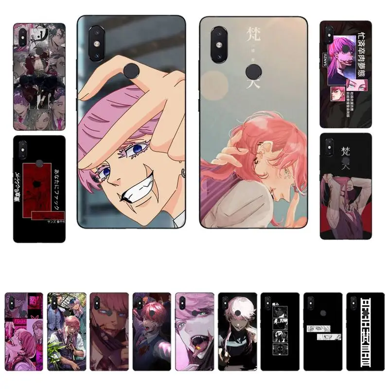 

YNDFCNB Sanzu Haruchiyo Tokyo Revengers Phone Case for Xiaomi mi 8 9 10 lite pro 9SE 5 6 X max 2 3 mix2s F1