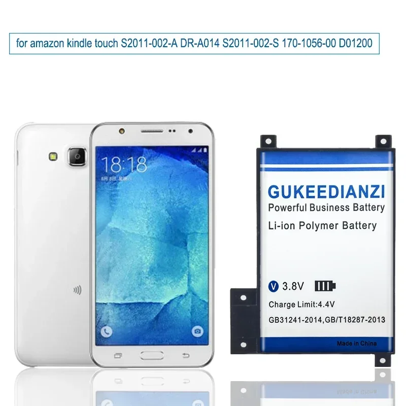 Для Amazon Kindle Touch S2011-002-A DR-A014 170-1056-00 D01200 S2011-002-S аккумулятор для планшета 2250 мАч