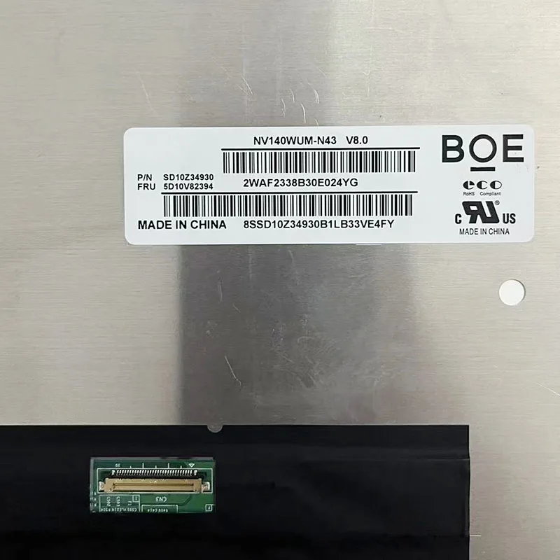 N140JCA EEL NV140WUM N43 NV140WUM-N43 N140JCA-EEL 1920x1200 IPS 30-контактный ЖК-экран для ноутбука со