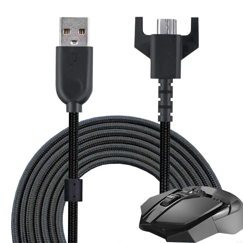 Фото E65E USB-кабель типа C, линия передачи данных для GPRO/GPW/G900/GPX/G903/G403/G703, кабель для зарядки мыши №5