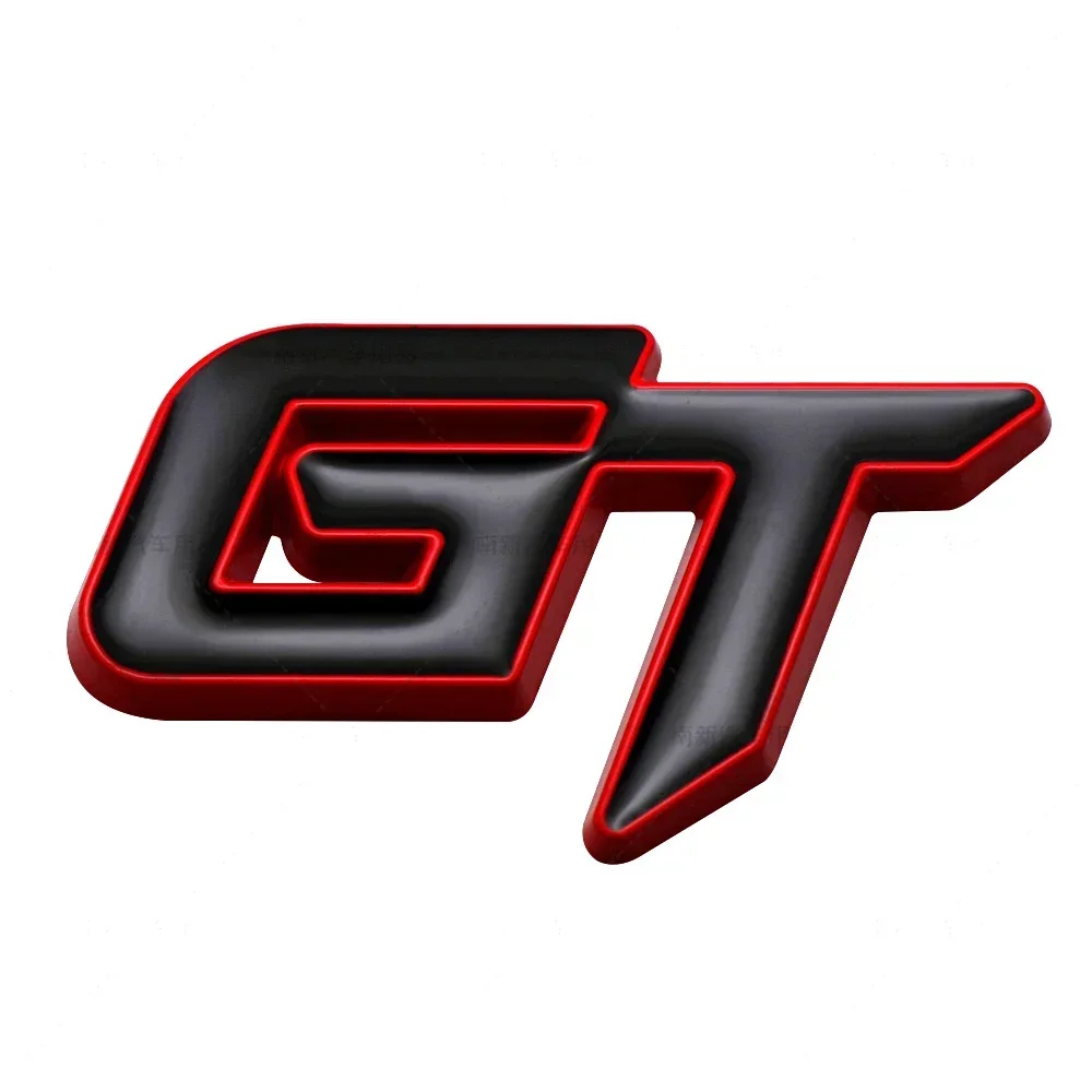 Металлический значок передней решетки автомобиля GT наклейка на багажник