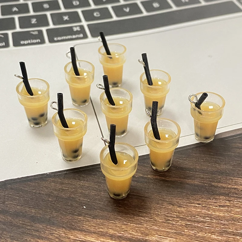 10 шт. миниатюрные Подвески для изготовления ювелирных изделий в виде молочного