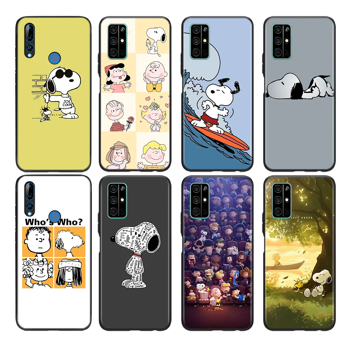 

Snoopy Baby Best Friend Silicone Cover For Honor 30 30i 10i 30S V30 V20 9N 9S 9A 9C 20S 20E 20 7C Lite Pro Phone Case Coque