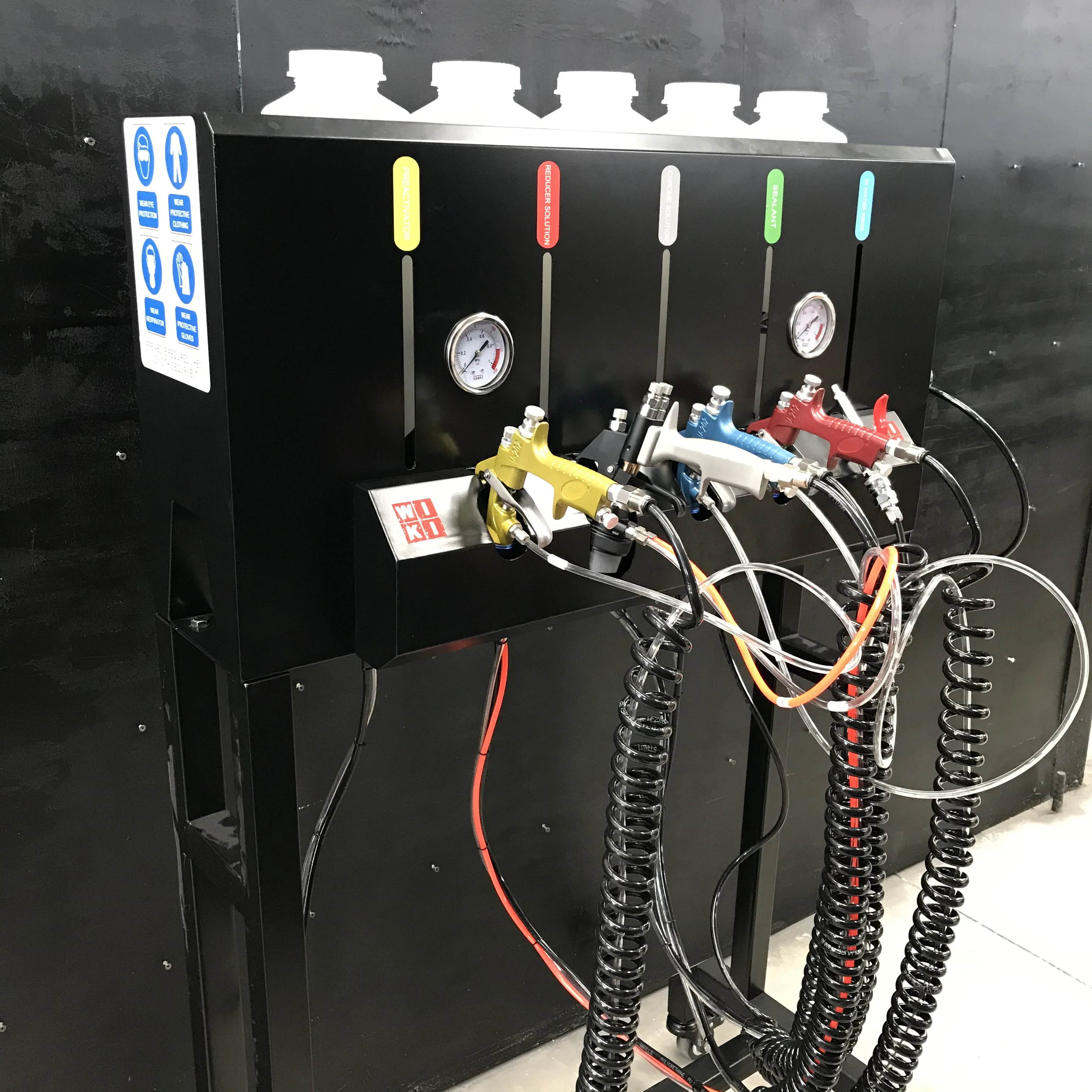 Спрей-аппарат для нанесения нано-спрея на хромированный аппарат 3 литра набор с