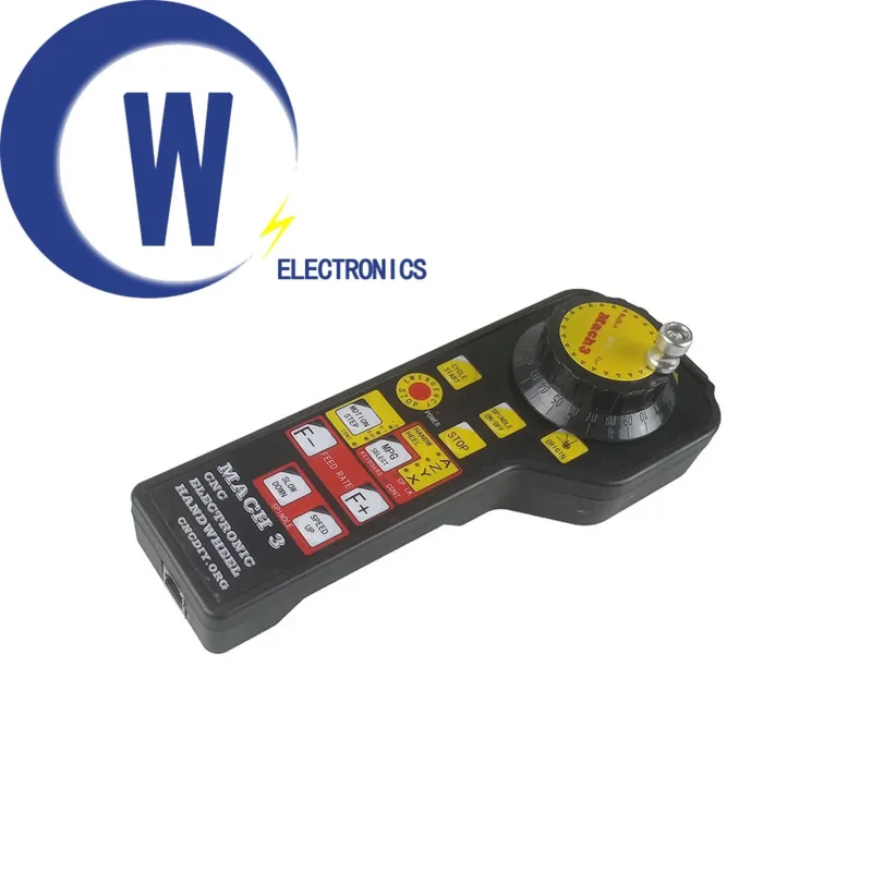 Подвесной электронный маховик Mach3 CNC mpg с аварийной остановкой Протокол Modbus для