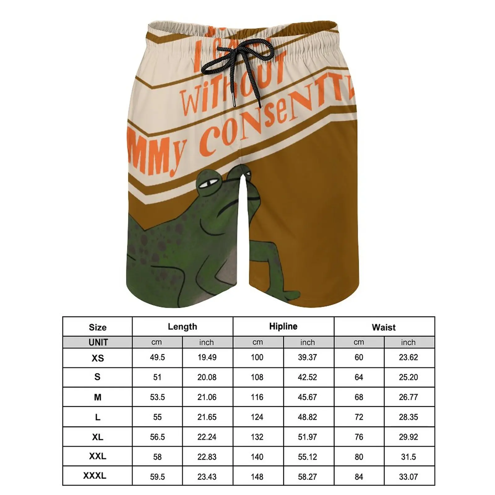 Рисунок 2 - Пляжные шорты я существую без моего