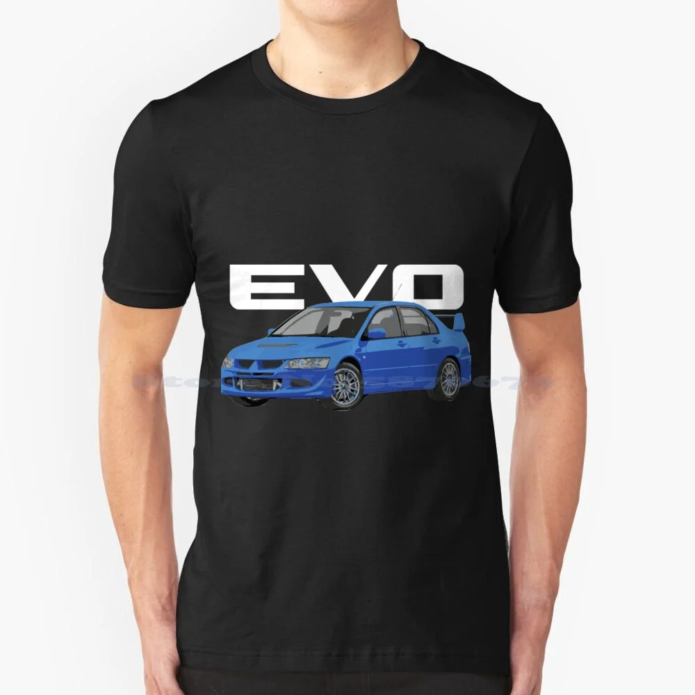 

Lancer Evolution Blue By You Evo 8 T Shirt 100% Cotton Tee Canter Outlander 2019 Shogun Outlander Hybrid Mirage 2019 Pajero Car
