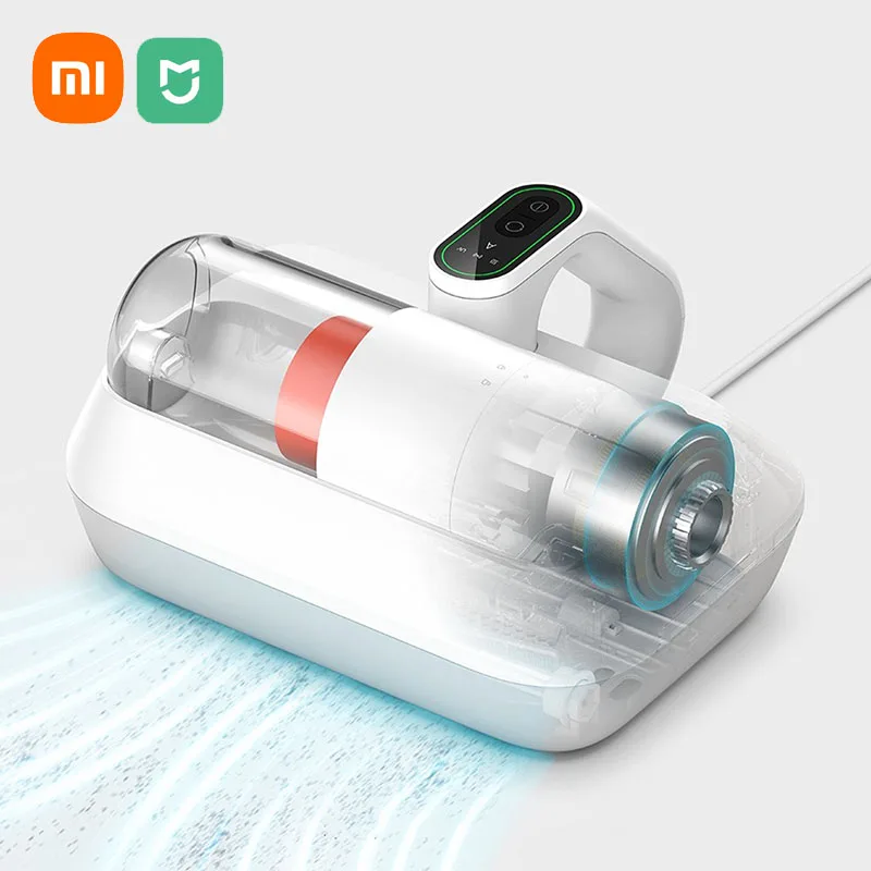 

Новый профессиональный пылесос Xiaomi Mijia для удаления клещей со светодиодным экраном уф стерилизация умная Регулировка всасывания 12000 ПА всасывание урагана