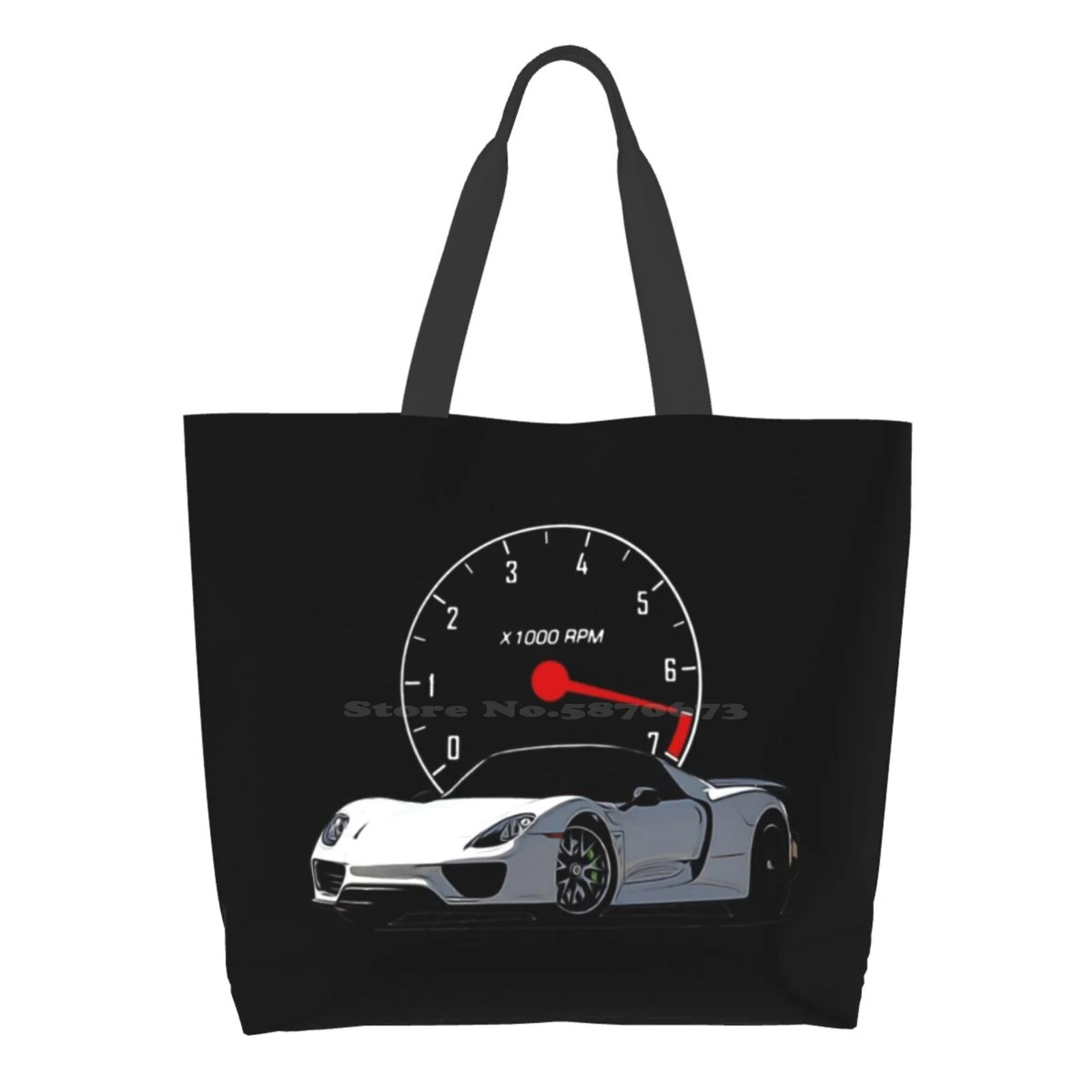

Белый 918 передний боковой Тахометр большого размера, многоразовая складная сумка для покупок, автомобильный Автомобильный автомобиль, авто...