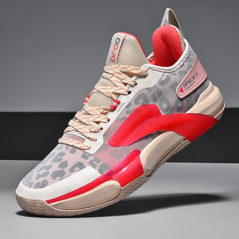 Brand New Mens Lightweight Basketball Shoes Breathable Training Athletic Sneakers Confortable Sport Tennis Shoes Couple Sneakers