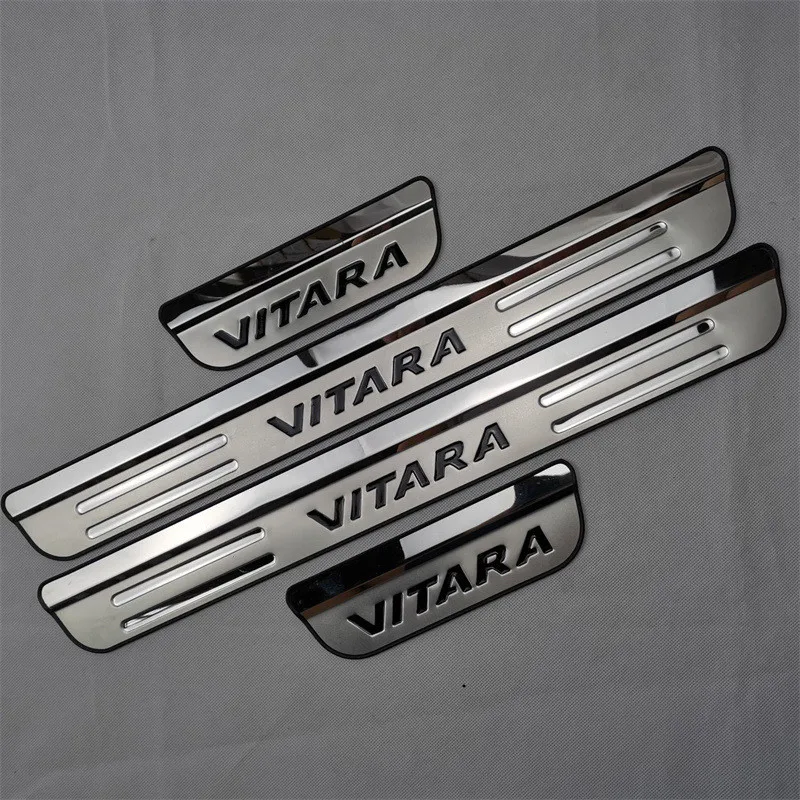 

Высококачественная защитная пластина из нержавеющей стали для Suzuki vitara 2014-2019, автомобильные аксессуары для защиты от царапин