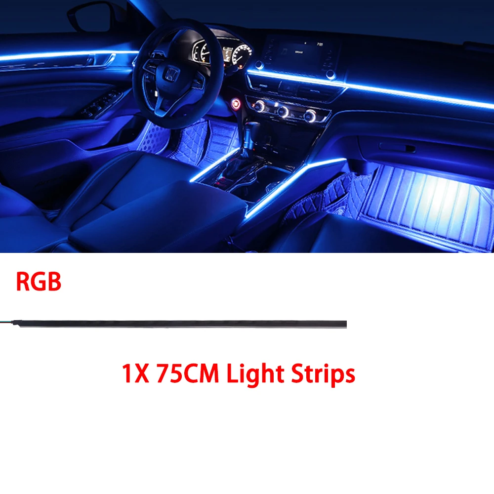 

Двухзонная Светодиодная Лента RGB 35см/75см/110см С 4-проводным Подключением