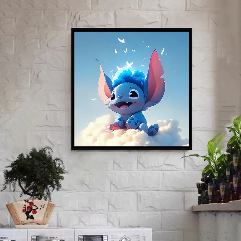 Набор для алмазной живописи Disney Ститч 5D ручной работы картина с рисунками из