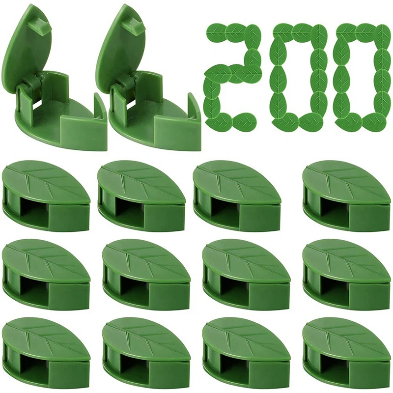 

Plant Climbing Wall Fixture Clips Leaf Shape Self-Adhesive Hook Vines Traction Holder Supporting Wire Clip