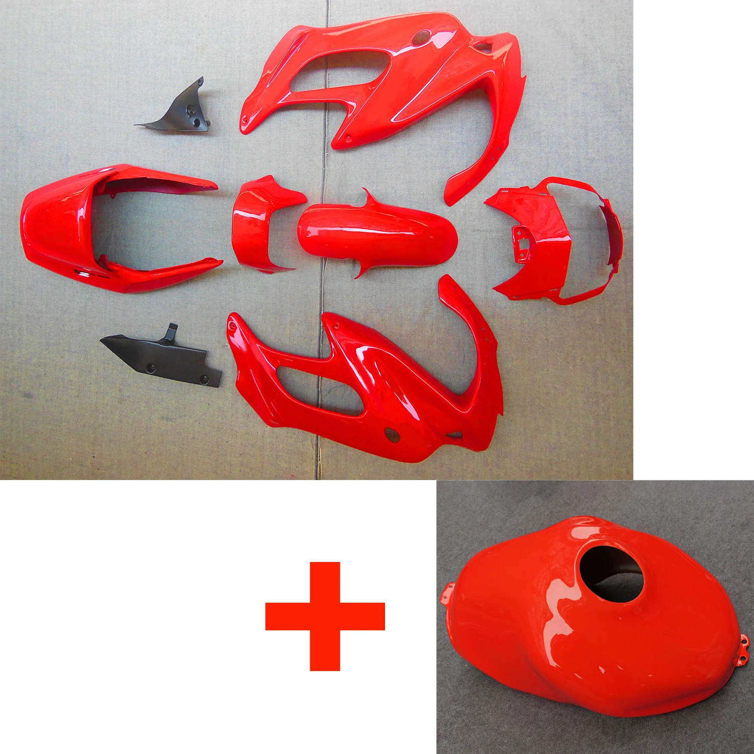 

Подходит для Honda SuperHawk VTR1000F Fire Storm 1997 - 2005 пластиковая оболочка для мотоцикла комплект обтекателей кузова VTR1000 F зеленый