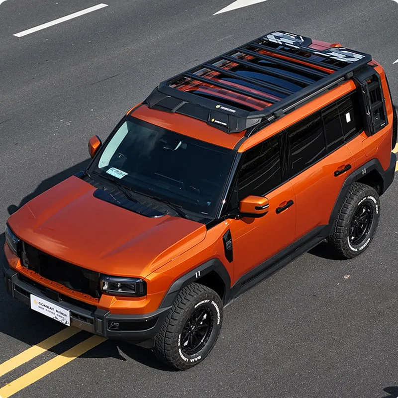 Фото Для Jetour G700 Explorer: Специальная платформа для расширения багажника на крыше, боковая лестница, боковая палатка для небольшого рюкзака №5