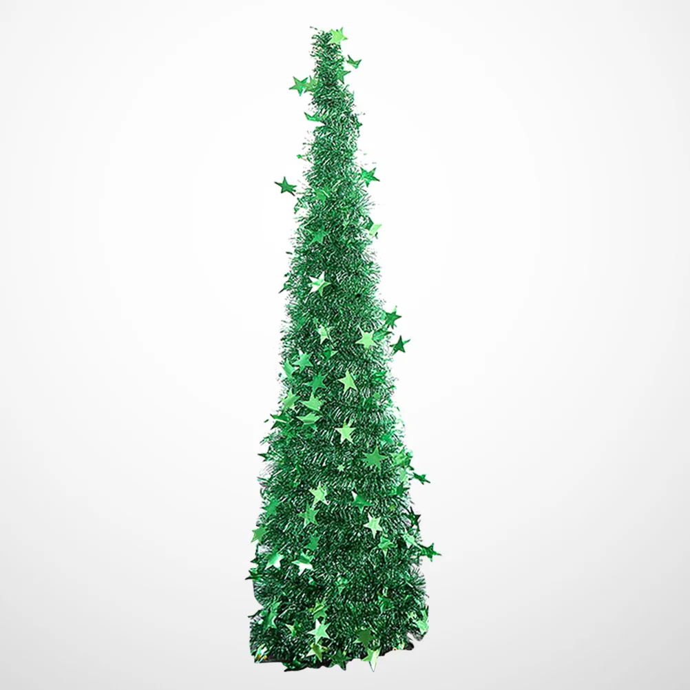 

Foldable Christmas Tree PET Plastic Party Decor Home Decoration Office Decorations