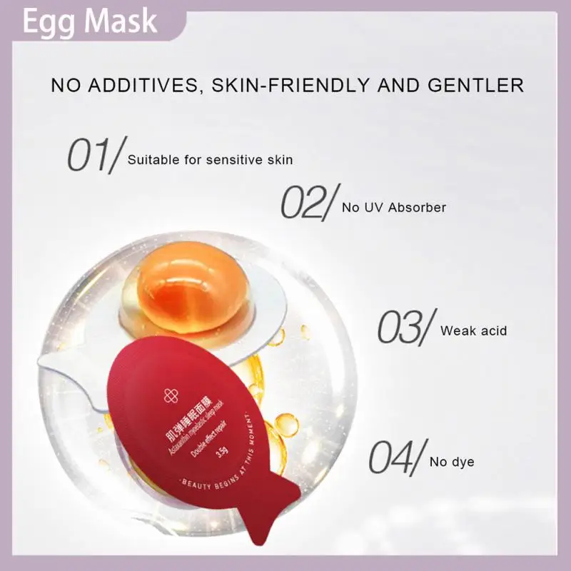 

Маска для сна, маска для лица с коллагеном, Увлажняющая восстанавливающая маска, осветляющая сужение пор, уменьшающая морщины, маска для лиц...