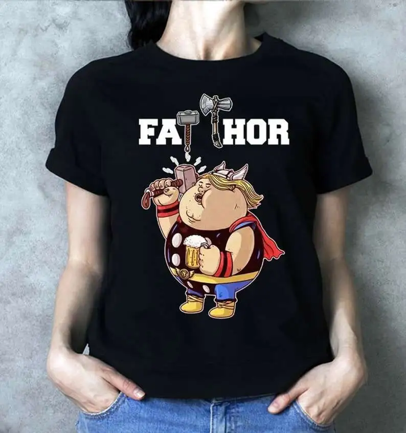 

Funny Cute Fat Thor T-Shirt Funny Thor Shirt Thor Love And Thunder Shirt God of Thunder Tee Thor Shirt Thor 2022 MCU Shirt